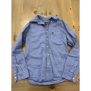 American Eagle Classic Fit Button‎ Up Men's Size S